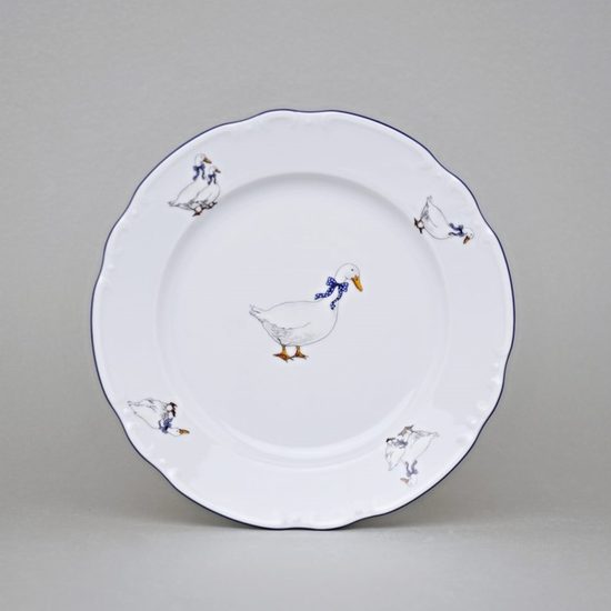 Constance Goose Dessert Plate 19 cm, Thun 1794, Carlsbad Porcelain