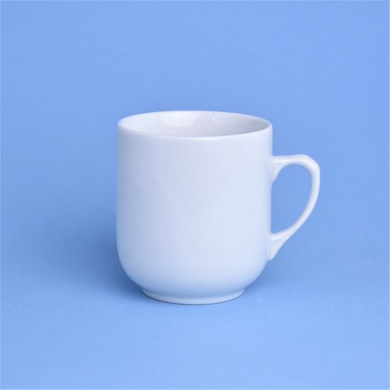 Mug Trojka 0,28 l, white, Český porcelán a.s.