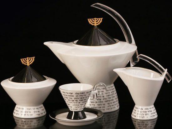 Coffee set for 6 persons Saron, Thun Studio, Luxury Porcelain