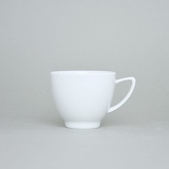 Cup coffee 140 ml, Lea white, Thun 1794 Carlsbad porcelain
