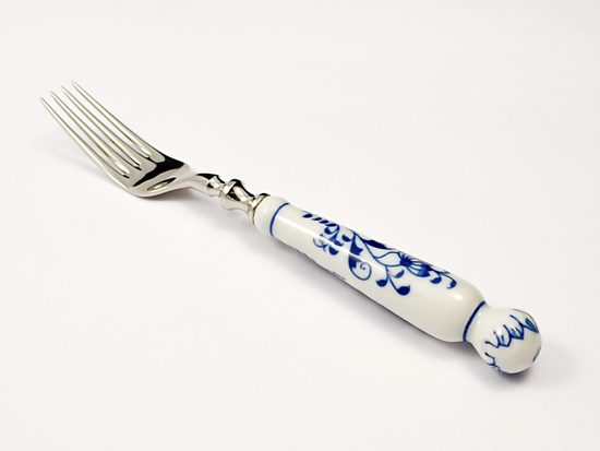 Luxusní jídelní vidlička 20,9 cm, Cibulák, originální z Dubí