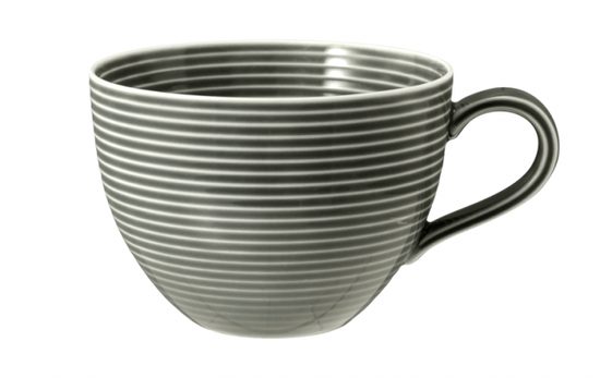 Beat pearl-grey: Cup 350 ml breakfast, Seltmann porcelain