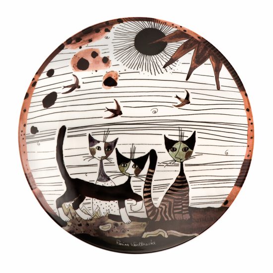 Bowl Carota con amici 35 cm, Porcelain, Cats Goebel R. Wachtmeister