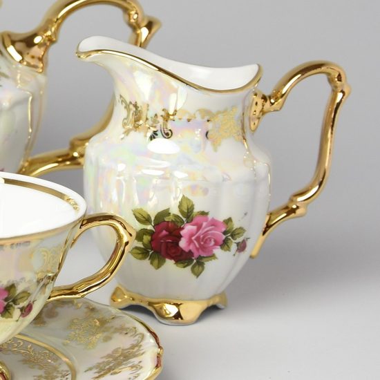 Creamer 250 ml Marie Teresa, Cecily roses, porcelain Royal Bohemia