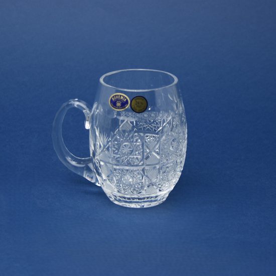 Třetinka baňatá - sklenice 300 ml, brus Maia, Bohemia Crystal