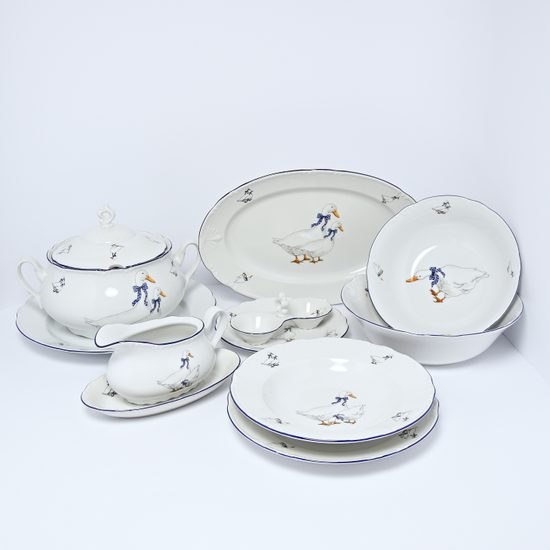 Dining set for 6 pers. Constance, Goose, Thun 1794