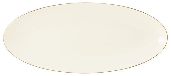 Platter 43x 19 cm, MEDINA zlato, Porcelán SELTMANN