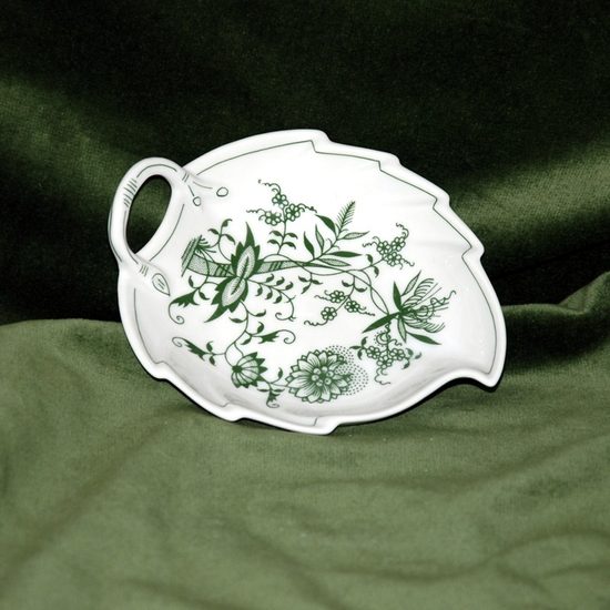 Leaf dish 15 cm, Green Onion Pattern, Cesky porcelan a.s.