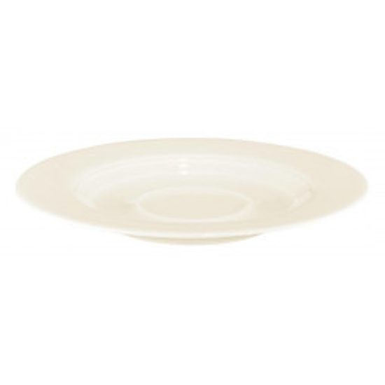 Saucer 17 cm, Saphir Diamant uni 3, Tettau Porcelain