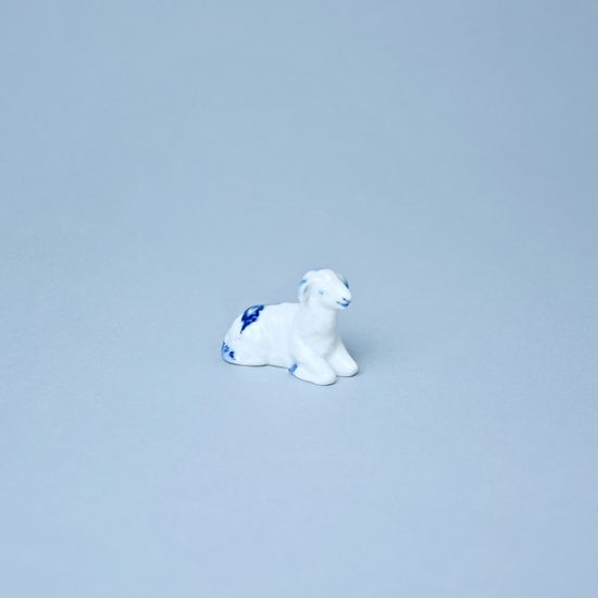 Jehně klečící mini 5,8 cm, Cibulák, originální z Dubí