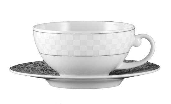 Cup and sdaucer tea 0,21 l, Holiday 20799 Palm Beach, Seltmann