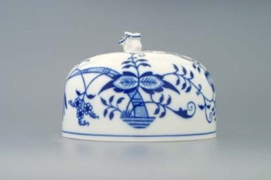 Cheese box oval (upper part) 13 cm, Original Blue Onion Pattern