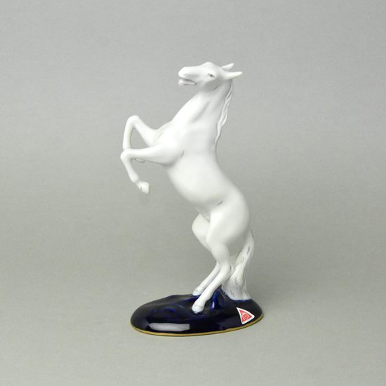 Kůň (malý) 22 cm Napoleon, Porcelánové figurky zvířat Duchcov (2.j.)
