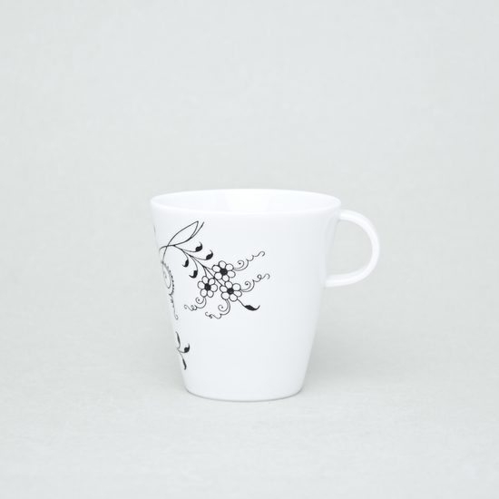 Bohemia black: Cup 0,2 l, design by Jiri Pelcl, Cesky porcelain a.s.