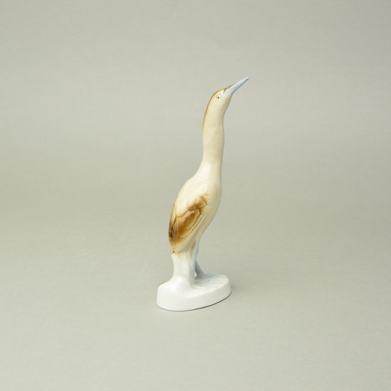 Bukač - pták 19 cm, Luxor, Porcelánové figurky Duchcov