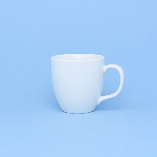 Mug (cup) Harry middle 200 ml, white, Český porcelán a.s.