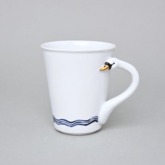 Mug Swan, 250 ml, Goldfinger porcelain