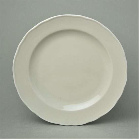 Rokoko ivory: Dinner plate 24 cm, Český porcelán a.s.