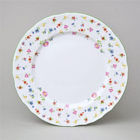 Talíř mělký 25 cm, Thun 1794, karlovarský porcelán, BERNADOTTE 7570A57