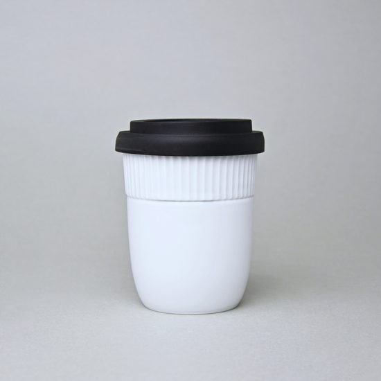 Šálek ToGo 200 ml, menší, nedekor, Benedikt dvoustěnka
