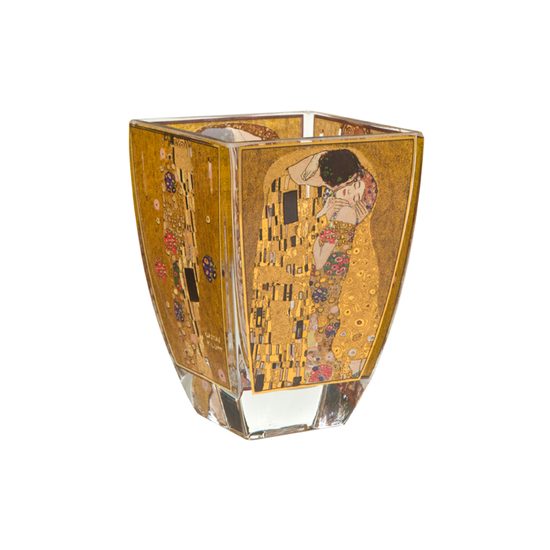 Wind light Gustav Klimt - The Kiss, 8 / 8 / 11 cm, Glass, Goebel