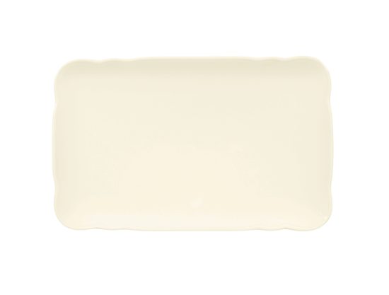 Butter platter 250 g, 20 x 12,5 cm, Marie-Luise ivory, Seltmann