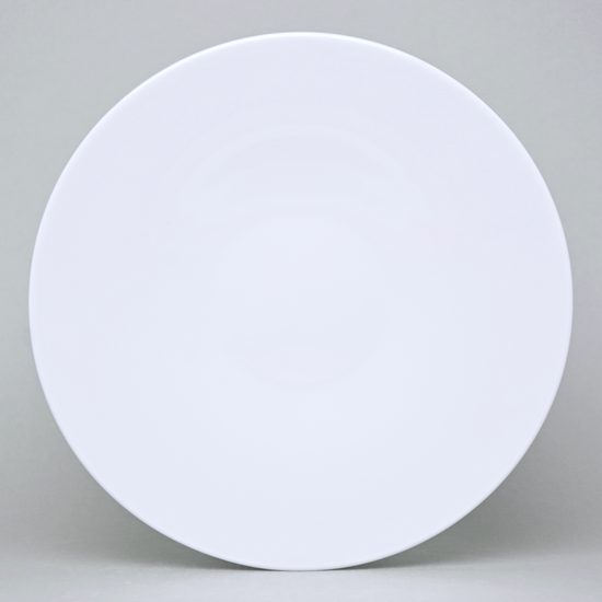 Bohemia White, Talíř mělký 28 cm, design Pelcl, Český porcelán a.s.