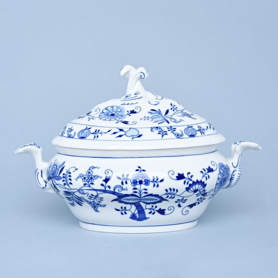 Vegetable (soup) bowl 1,5 l, Original Blue Onion Pattern - Cibulák (Blue  Onion pattern) - Soup tureens, vegetable bowls - Original Blue Onion  Pattern, by Manufacturers or popular decors - Dumporcelanu.cz -
