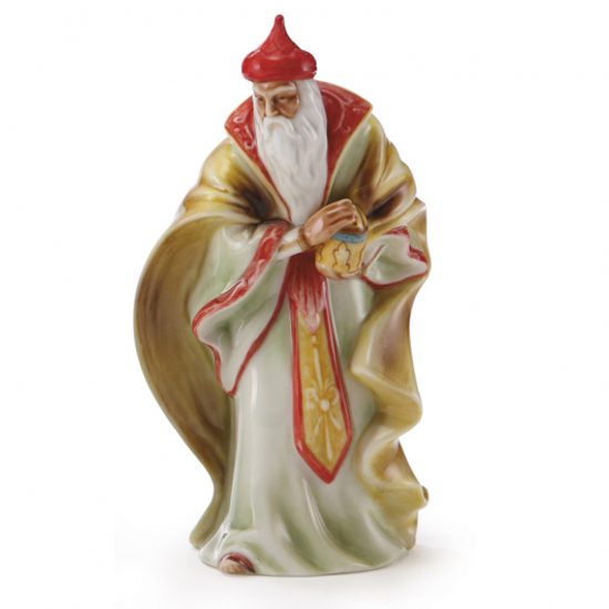 Divinity nativity fig. Wiseman/frankincense h=16,5cm, Porcelain FRANZ