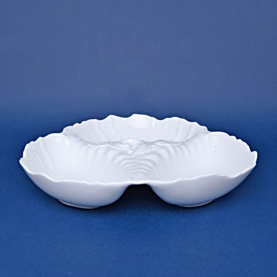 Cabaret bowl 30 cm, Thun 1794 Carlsbad porcelain, BERNADOTTE white
