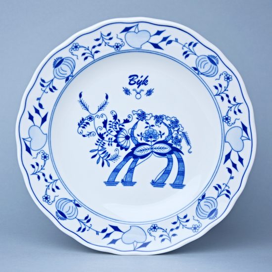 Plate dining 24 cm, Taurus, (wall plate too), Original Blue Onion Pattern