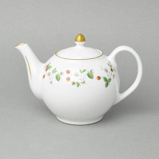 Fruits: Classic tea pot 1,1 l, Roy Kirkham fien bone china