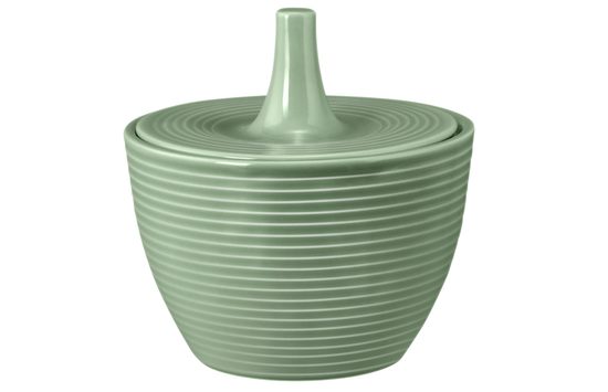 Beat grey-green: Sugar bowl 270 ml, Seltmann porcelain