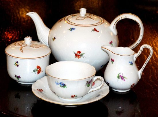 Tea set for 6 persons, Hazenka, Cesky porcelan a.s.