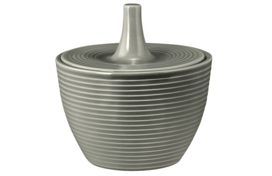 Beat perleťová šedá: Cukřenka 270 ml, porcelán Seltmann