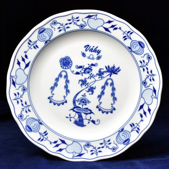Plate dining 24 cm, Libra, (wall plate too), Original Blue Onion Pattern
