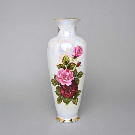 Váza štíhlá 25 cm, Cecily, porcelán QUEENs Crown