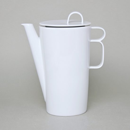 Bohemia White, Konvice kávová 0,76 l, design Jiří Pelcl, Český porcelán a.s.