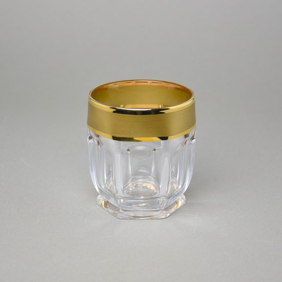 Glass Safari 250 ml - whisky, cognac, h 9,4 cm, matt gold, Balvínglass