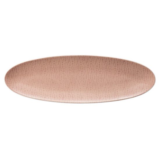 Bowl dish oval flat 44x14 cm, Posh Rose 25673, Seltmann Porcelain