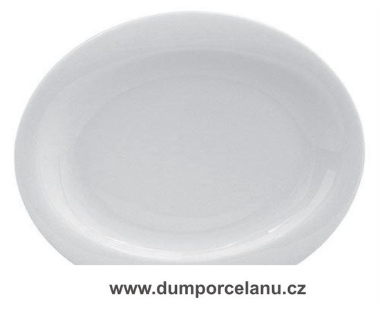 Plate oval 19 cm, Top life White, Seltmann Porcelain