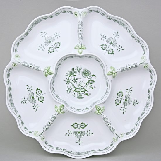 Bowl 6 parts 35 cm, Original Green Onion pattern (QII)