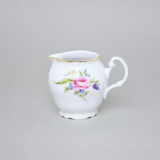 Creamer 250 ml, Thun 1794 Carlsbad porcelain, BERNADOTTE Meissen Rose