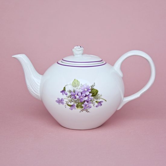 Tea pot 1,20 l, Violet, Český porcelán a.s.