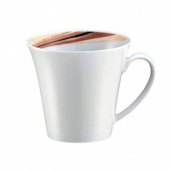 Coffee cup and saucer, Top Life 23434 Aruba, Seltmann Porcelain