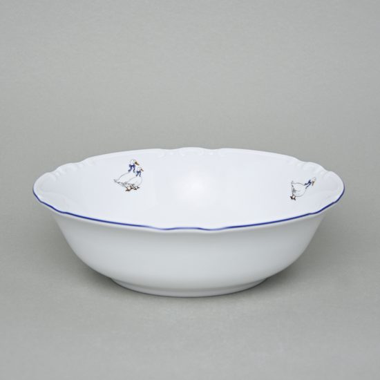 Constance Goose, Bowl 23 cm, Thun 1794, karlovarský porcelán