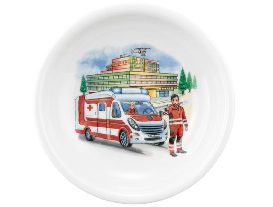 Rescuers: Plate deep 20 cm, Compact 65501, Seltmann porcelain