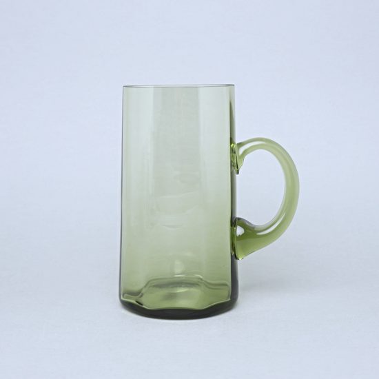 Beer mug - Bamboo (Green), 500 ml, Floriánova huť