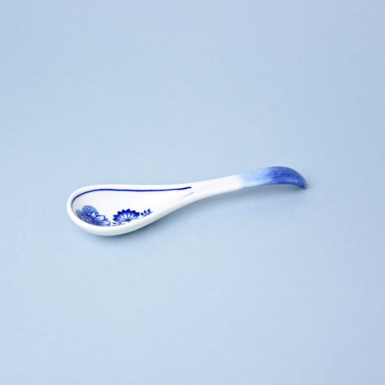 Lžíce Japan - porcelánová 17,2 x 4,5 cm, Cibulák, originální z Dubí (2.j.)