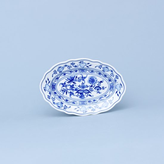 Oval dish 20 cm, Original Blue Onion Pattern